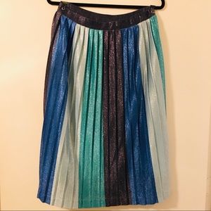 Anthro holiday party skirt